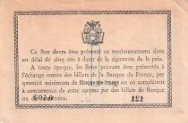 France 1 Franc - Chambre de Commerce de B&eacute;thune - 04-10-1915 - S&eacute;rie 121