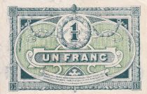 France 1 Franc - Chambre de commerce de Bordeaux - 1920 - Serial 166 - P.30.26