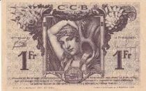 France 1 Franc - Chambre de Commerce de Bordeaux - 1921 - S&eacute;rie 1
