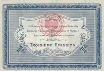 France 1 franc - Chambre de Commerce de Caen et Honfleur - 1920 - P.Neuf