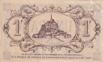 France 1 Franc - Chambre de Commerce de Granville - 19-07-1915