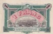 France 1 Franc - Chambre de commerce de Grenoble - 1916 - Serial 105 - P.63-6