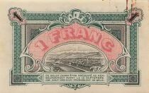 France 1 Franc - Chambre de Commerce de Grenoble - 1916 - S&eacute;rie 105
