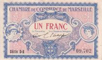 France 1 Franc - Chambre de commerce de Marseille - 1917 - Serial D-R - P.79-70