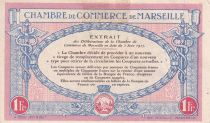 France 1 Franc - Chambre de commerce de Marseille - 1917 - Serial D-R - P.79-70
