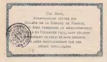 France 1 Franc - Chambre de commerce de Montlu&ccedil;on-Gannat - Serial B - P.84-58