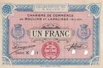 France 1 Franc - Chambre de Commerce de Moulins et Lapalisse - 1916 - Sp&eacute;cimen - S&eacute;rie K?11