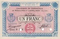 France 1 Franc - Chambre de Commerce de Moulins et Lapalisse - 1916 - Sp&eacute;cimen - S&eacute;rie S1?9