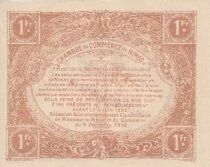 France 1 Franc - Chambre de Commerce de N&icirc;mes - 1915 - S&eacute;rie 8 - Sp&eacute;cimen