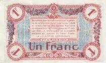 France 1 Franc - Chambre de Commerce de Troyes 1918 -  p.Neuf