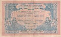 France 1 Franc - Chambre de Commerce de Valence et de la Dr&ocirc;me - 1915 - S&eacute;rie 12