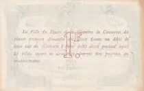 France 1 Franc - Chambre de commerce du Havre - 1917 - Emission de remplacement