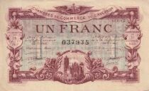France 1 Franc - Chambres de Commerce de l\'Aveyron - 1917 - S&eacute;rie 2