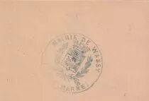 France 1 Franc - City of Wassy - September 1916