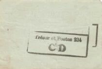 France 1 Franc - Communes de la R&eacute;gion de Montmedy - 07-07-1916