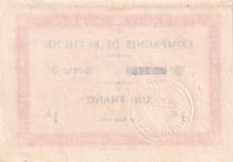 France 1 Franc - Compagnie de Béthune - 01-03-1916 - Série 3