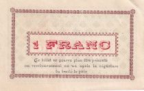 France 1 Franc - Cornimont- 1915 - Serial A - P.88-13