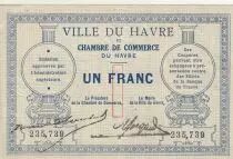 France 1 Franc - Havre - Chamber of Commerce - 1914 - Number 235 739