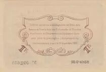 France 1 Franc - Honfleur and Caen Chamber of Commerce - 1915 - Serial 0.02