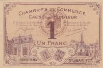 France 1 Franc - Honfleur and Caen Chamber of Commerce - 1915 - Serial 0.03