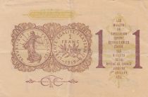 France 1 Franc - Paris Chamber of Commerce - 1919 - Serial H.11