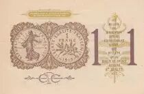 France 1 Franc - Paris Chamber of Commerce - 1919-1922 - AU - Serial F.12
