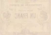 France 1 Franc - Prisionniers de guerre - 15ème région