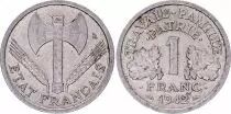 France 1 Franc - Type Bazor - France 1942 (EC)