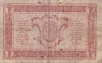 France 1 Franc - Woman and soldier -  1919 -  Serial S -  F - M.2