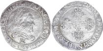 France 1 Franc, Henri III  Col Fraisé - 1579 M Toulouse - Silver - XF