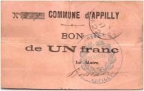 France 1 Franc Appilly City