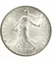 France 1 Franc Argent Semeuse FRANCE 1915-1920 (SUP)