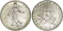France 1 Franc Argent Semeuse FRANCE 1916 (SUP)