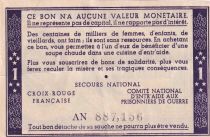 France 1 Franc Bon de Solidarité - 1941-1942 - Série A.N