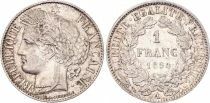 France 1 Franc C&eacute;r&egrave;s - 1894 A Paris - Argent