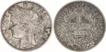 France 1 Franc Ceres - III e Republic - 1888 A Paris