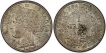 France 1 Franc Ceres - Third Republic - 1872 A Paris - PCGS MS 64