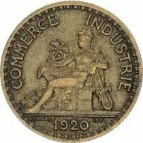 France 1 Franc Chambre de Commerce - 1920 - TB+