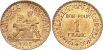 France 1 Franc Chambre de Commerce - 1922