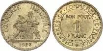 France 1 Franc Chambre de Commerce - 1923