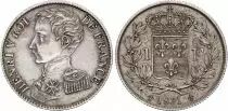France 1 Franc Henri V Prétendant - 1831 - Argent