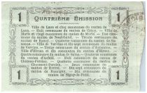 France 1 Franc Hirson Bon Régional - 1917