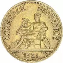 France 1 Franc Mercury seated - 1921