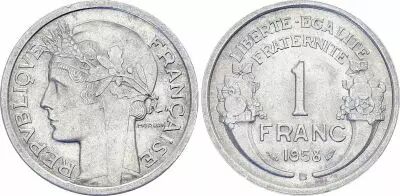 France 1 Franc Morlon - 1959