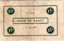 France 1 Franc Nancy Ville