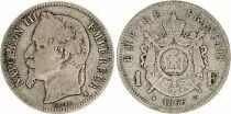 France 1 Franc Napoléon III - 1866 A