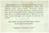 France 1 Franc Rimogne Commune - 1917