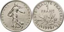 France 1 Franc Seed sower - 1978 - From Box Set
