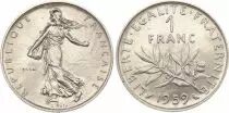 France 1 Franc Seed sower - Essai 1959 - UNC