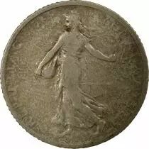 France 1 Franc Semeuse - 1902 - Argent